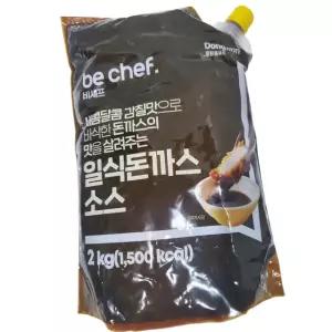 삼조쎌텍 돈까스 소스 2k 4개 업소용 대용량 식당 튀김