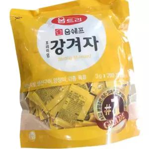 움트리 일회용 겨자 소스 200입 업소용 개별포장 냉채 소스