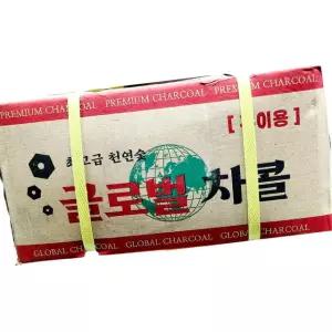 다오 참숯 열탄 7kg 업소용 숯불 바베큐 고기 구이 연료