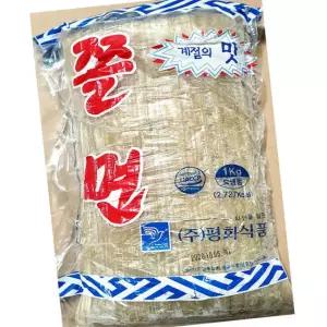 평화 판쫄면 1kg 3개 업소용 면류 분식 비빔 쫄깃