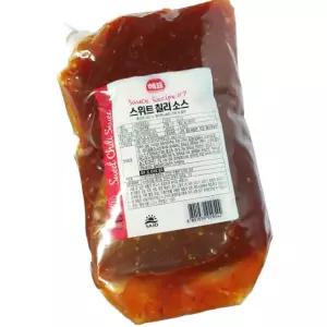 해표 스위트 칠리 소스 2kg 6개 업소용 태국풍