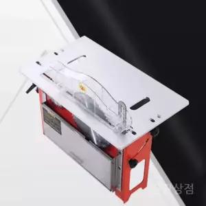 목공테이블쏘 가이드 톱다이 슬라이딩 자르는 목재 탁상 다이 작업대 절단기 전기 소형 나무 기계