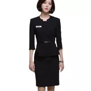 코디네이터유니폼 호텔 실장 유니폼 관리사 업무용 안내데스크 세트 병원 정장 코디네이터