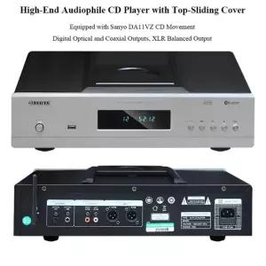 미니CD플레이어 로딩 ES9038Q2M DAC 블루투스 CD 토로이달 트랜스포머를 밸런스 AC 110V120V