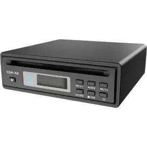 미니CD플레이어 가정용 PHILEHIFI CD CD를 외부 리핑 고음질 리퍼 USB로 블랙