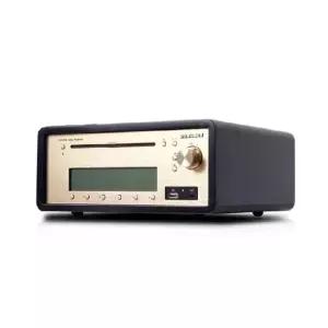 미니CD플레이어 플래그십 흡입 CD HIFI 블루투스 헤드폰 라디오 FM 플레이어 무손실 Leather shell 1
