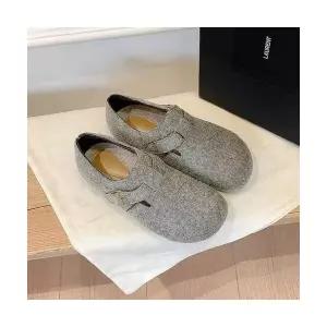 올요아 여자 키작녀 슬리퍼 양털 버전 워커 기모 속굽 퍼 슬리 통굽 버켄 화 꾹5