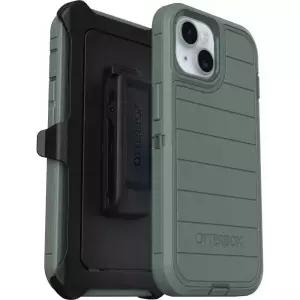OtterBox 아이폰 14 및 아이폰 13 전용 디펜더 시리즈 케이스 - 포레스트 레인저 그린 - 스크린리스 - 견고