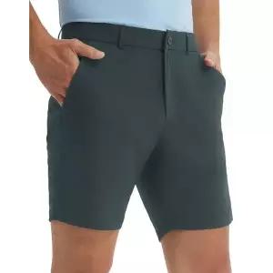 Mens Golf Shorts Lightweight Quick Dry fit 7 inch Polo Shorts Casual Sport Flat Front Hybrid Flex Me