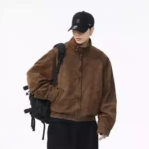 엘럽 남성 빈티지 재킷 야상사파리 하드보이 봄가을 쇼트 가죽 아웃도어 트렌드 카모플라쥬 박템3