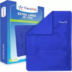 TheraPAQ 젤 소프트 플렉시블 스팩 무릎 허리 어깨 를 위한 재사용 가능한 대형 냉찜질 및 냉각 패드