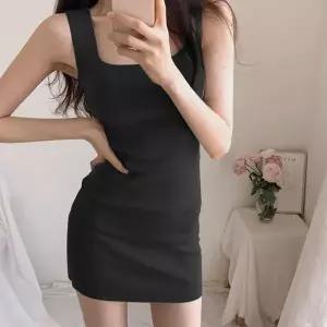 [하프클럽/]여름 슬림핏 나시 짧은 미니 원피스 민소매