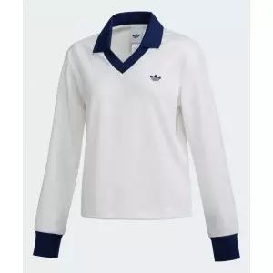 매장정품 아디다스 ADIDAS 브이넥 롱슬리브 티 - 클라우드화이트 KC9319 712249