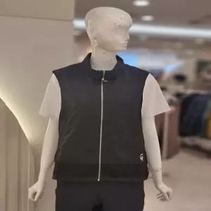 [크로커다일레이디]매쉬 원단 믹스 베스트 CLDMVT104_ESS