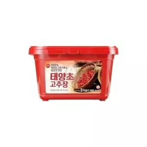 [하프클럽/]WL 진미 태양초 고추장 3kg X 4개