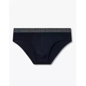 매장정품 EMPORIO ARMANI UNDERWEAR 엠포리오 아르마니 언더웨어 남성 리피트 로고 샤이닝 브리프 (0815311