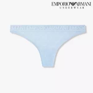 매장정품 EMPORIO ARMANI UNDERWEAR 엠포리오 아르마니 언더웨어 모노그램 로고 레이스 티팬티 (0825111508