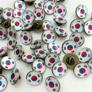 국경일 태극기 뱃지 경축일 배지 선물 기념일 행사용