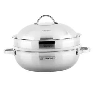 다용도찜기 스텐레스 IH 통3중 찜기 파티웍 찜솥 냄비 30cm 1P