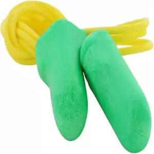 하워드 라이트 바이 하니웰 맥시멈 저압 코드 일회용 폼 이어플러그 00켤레 상자(LPF30) 그린 Corded 100 Pairs Earplugs