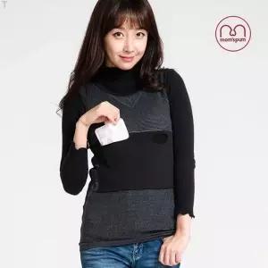 [하프클럽/]심리스 온도조절 발열조끼 발열내의 온열조끼 겨울용 발열웨어