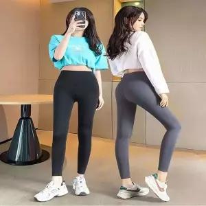 [하프클럽/]레깅스 헬스복 여자 하이웨이스트 여름 쿨 소프트 9부
