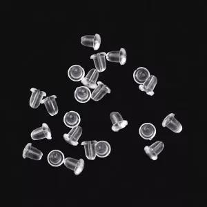 [하프클럽/]WL 실리콘 귀걸이 클러치 4mm 8000개(1팩)