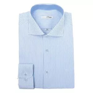 에스티듀퐁 [백화점](셔츠)]2025년 S/S 신규와이드 스트라이프 슬림핏셔츠SE5SM21LS322SBU-L