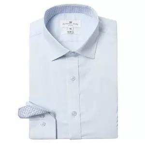 카운테스마라 바스켓 도비 스판 슬림 긴팔CDHY1B5304B0