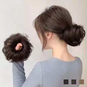 [하프클럽/]업스타일 컬 올림머리 헤어밴드