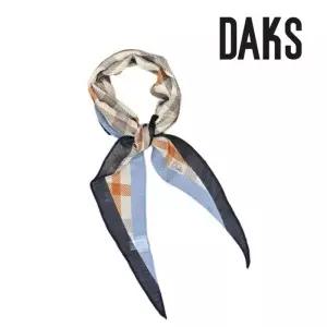 [백화점 홈쇼핑 정품] 닥스 DAKS 체크 린넨 스카프 모달실크 혼방 선물용 여성 SKN021