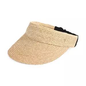 썬캡 HAT51381 NTBK 메데아 내추럴 블랙 바이저 여성썬캡