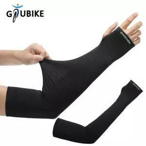 GTUBIKE 스 실크 팔 슬리브 스포츠 사이클링 야외 여행 피트 장갑 액세서리