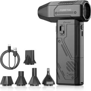 압축 공기 집진기 30000 전기 브러시리스 모터 스텝리스 속도 조절 가능 PC 자동차 키보드 애완동물 가정