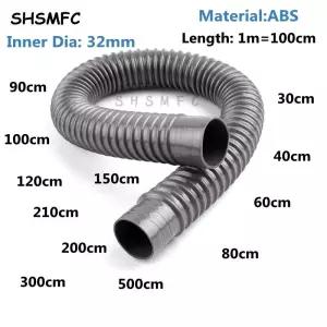 ID 32mm 길이 30500cm 세탁기 식기 세척기 배수 호스 연장 파이프 범용 유형 가정용 피팅