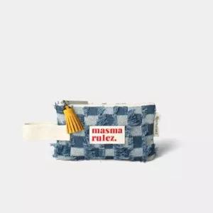 마스마룰즈 Mini strap pouch Rough Denim 5008406391