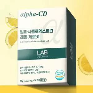 매장정품 LABONLAB 알파CD 알파시클로덱스트린 레몬 제로컷 알파씨디 분말 20포
