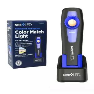 넥스트LED NT2040B3 핸드헬드 컬러 매칭 오토 디링 라이트 500루멘 CRI 97 3색 온도 2700/4000/650K 자동차