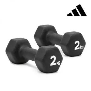 매장정품 아디다스 ADIDAS FITNESS 육각 덤벨 2kg 세트 ADWT-10002 715236