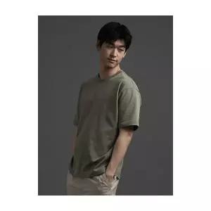 폴햄 쿨 더블니트 솔리드 반팔티 크린카키 PHG2TS1090SH 2014053