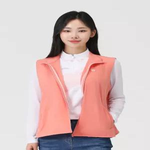 [피에이티]스트레치 메쉬배색 베스트 1L41431_DG