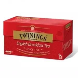 (트와이닝) 잉글리쉬 브렉퍼스트 홍차 25티백 브랙퍼스트홍차 Twinings