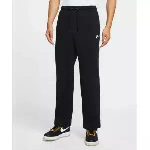 나이키 NIKE 클럽 오픈 헴 플리스 팬츠 M - 블랙:화이트 FN3732-010 246459