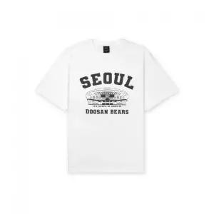MSS x KBO 볼파크 반소매 티셔츠 화이트 [서울 두산 베어스]