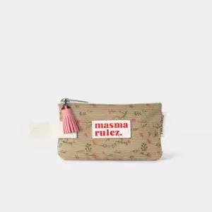 마스마룰즈 Mini strap pouch Pink flower 5013143801