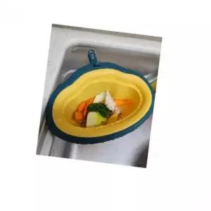 싱크대 음식물 거름망 바구니 옐로우 개수대거름망 싱크대거름망 싱크대음식물거름망 싱크대음식물망 음식
