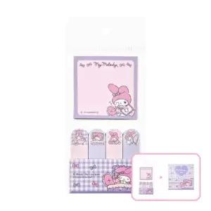 오너클랜 ToB 산리오 점착 메모지 마이멜로디) G 떡메모지 접착 점착 점착식