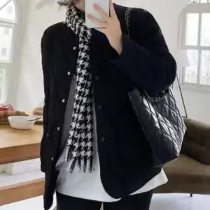 [하프클럽/]점퍼 퀼팅 누빔 양털 여성 데일리 아우터
