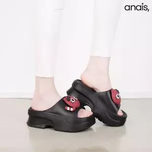 [하프클럽/]여성용 EVA 통굽 캐릭터 슬리퍼 6cm_26S279