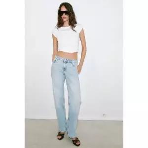 [국내 발송] 자라 JEANS Z1975 로우라이즈 - 라이트 블루 307648